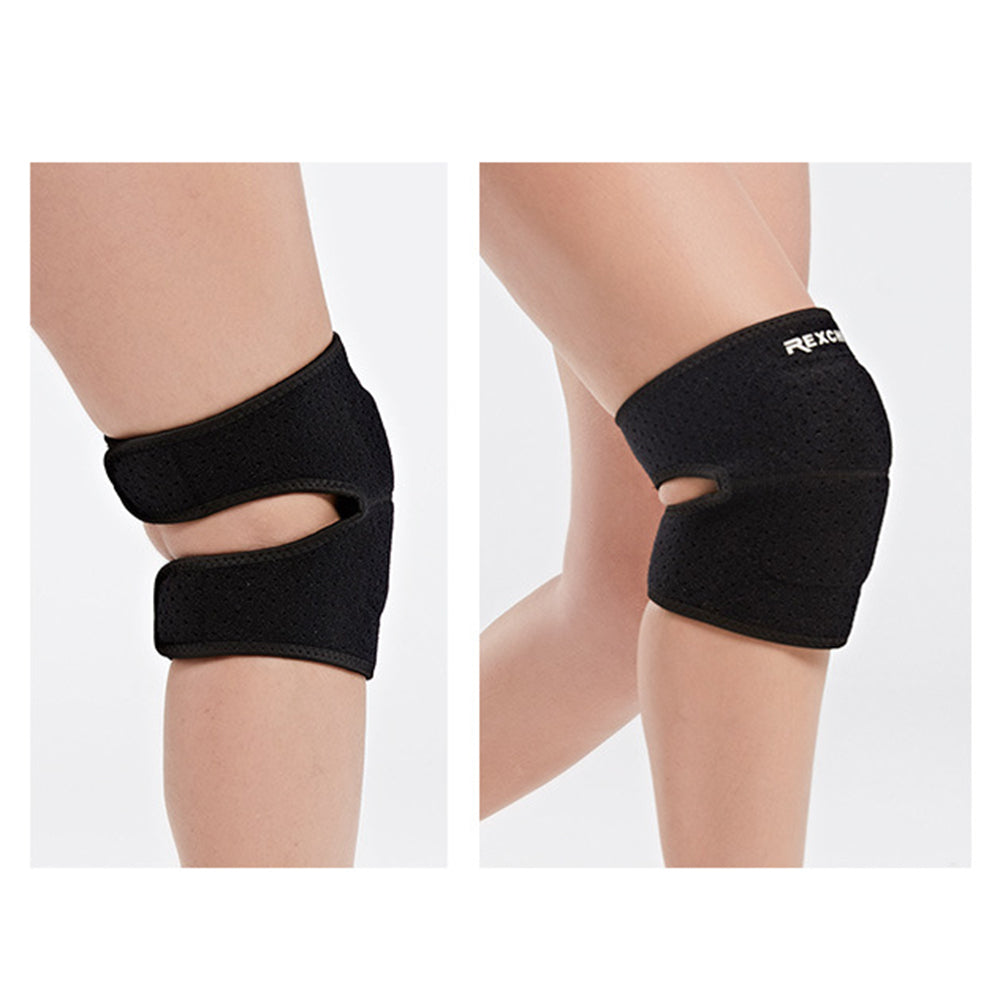 REXCHI HX08 1Pc Men Women Sports Knee Brace Breathable Compression Knee Sleeve REXCHI HX08 1Pc Men Women Sports Knee Brace Breathable Compression Knee Sleeve